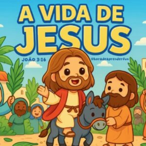 A Vida de Jesus Livro Digital para Colorir