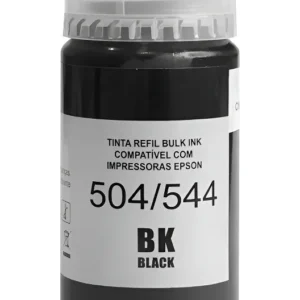 Refil Tinta Preta Compatível Impressora 504/544 70ml