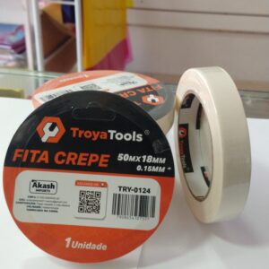 Fita Crepe 50m x 18mm 0.15