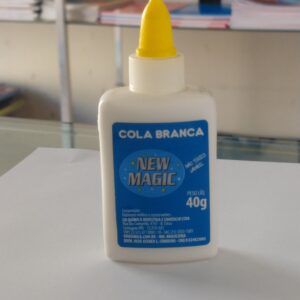 Cola escolar branca new magic