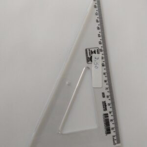 Régua triangular