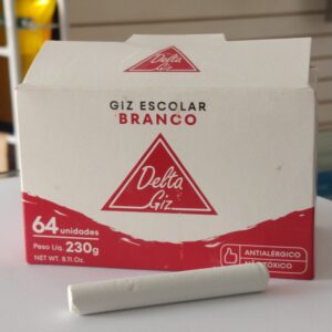 Giz escolar branco