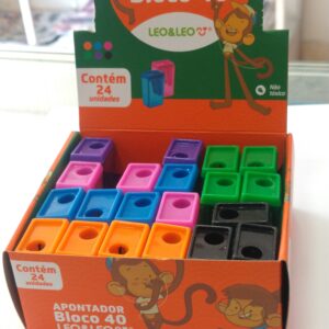 Apontador bloco 40 várias cores