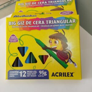 Giz de Cera 12 cores 95g