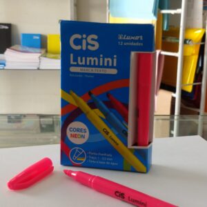 Caneta Marca texto rosa