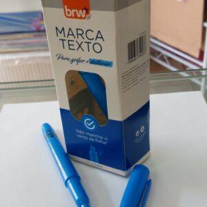 Caneta Marca texto azul