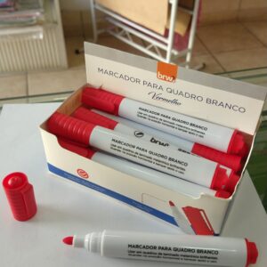 Marcador de quadro branco / Cor vermelho