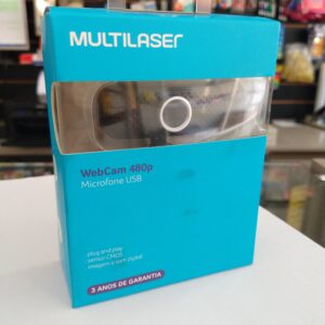 Webcam 480p USB Multilaser