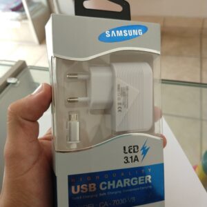 Carregador USB 3.1A micro