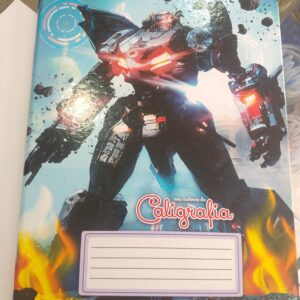 Caderno caligrafia capa dura 96 folhas