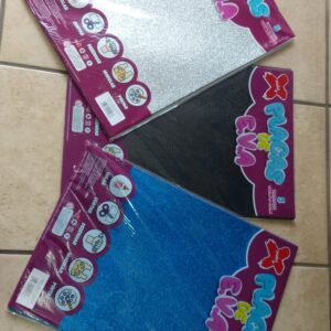 Placas de E.V.A 40cm x60cm com glitter