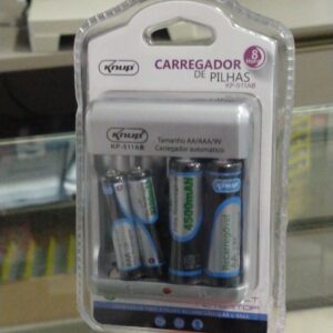 Carregador de pilhas AA / AAA / 9V
