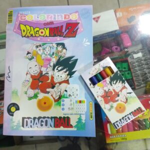 Revista para colorir + atividades infantil - giz de Cera