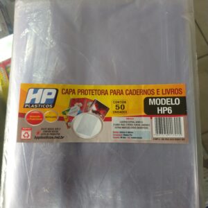 Capa protetora para caderno e livros hp6
