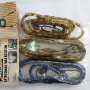 Kit 3x - Extensores para bagagem 7mm x 120cm